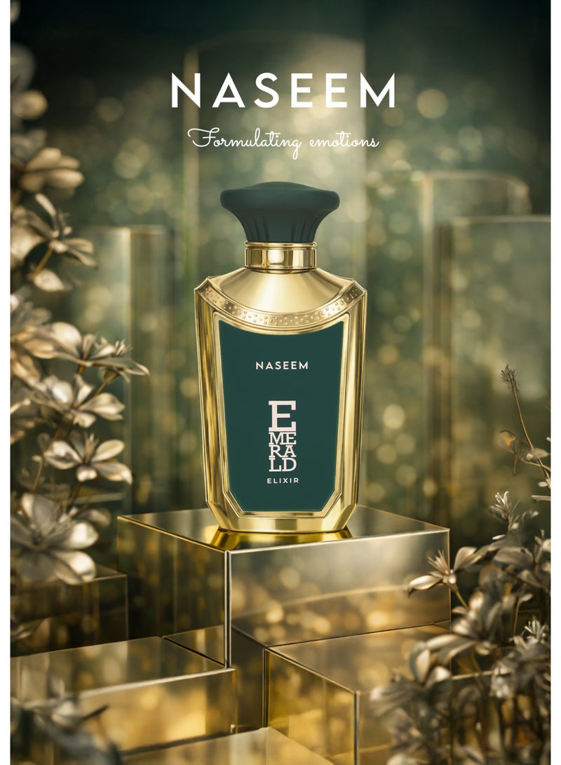 Naseem Emerald Elixir Parfum For Men and Women – 100ML - Image 4